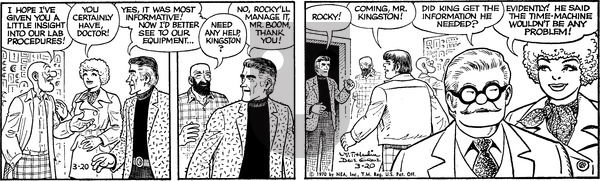 Alley Oop on Friday March 20, 1970 Comic Strip