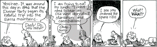 The Elderberries on Wednesday November 2, 2005 Comic Strip
