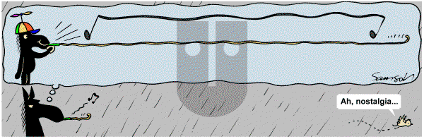 Dark Side of the Horse on Thursday April 28, 2011 Comic Strip