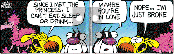 Mother Goose and Grimm on Saturday March 15, 2025 Comic Strip