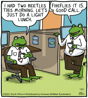 The Argyle Sweater - Friday January 21, 2022 Comic Strip