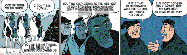 Rip Haywire on Friday March 2, 2018 Comic Strip