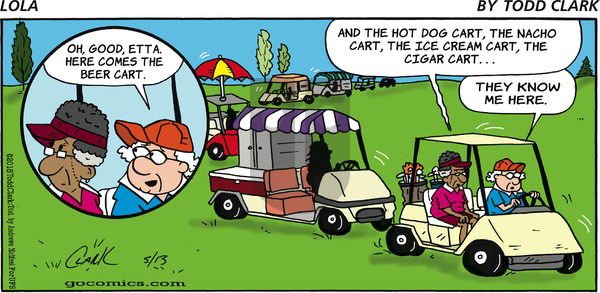 Lola on Sunday May 13, 2018 Comic Strip