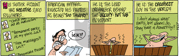The Knight Life on Monday May 14, 2012 Comic Strip