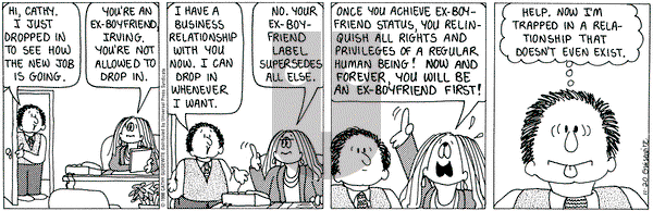 Cathy Classics on Friday November 20, 1998 Comic Strip