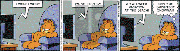 Garfield on Tuesday August 21, 2018 Comic Strip