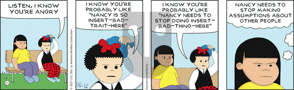 Nancy on Saturday August 21, 2021 Comic Strip