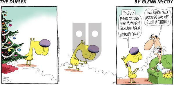 The Duplex on Sunday December 11, 2011 Comic Strip