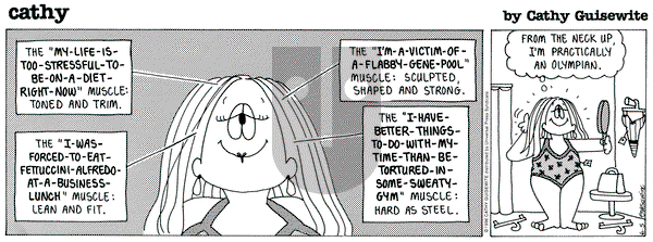 Cathy Classics on Wednesday June 5, 1996 Comic Strip