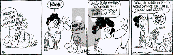 Baby Blues on Friday November 23, 1990 Comic Strip