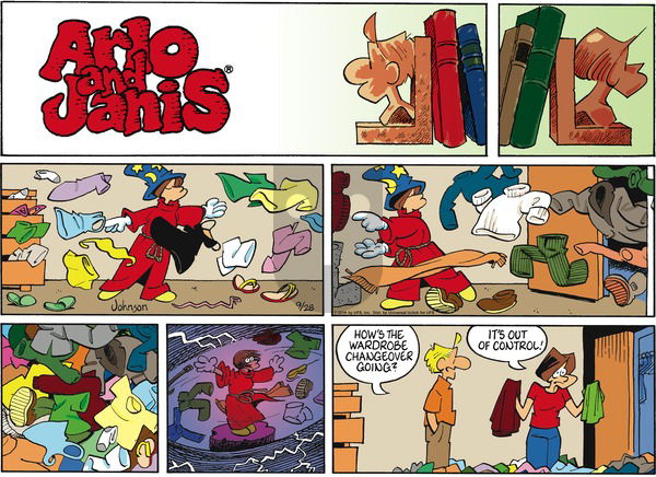 Arlo and Janis - Sunday September 28, 2014 Comic Strip
