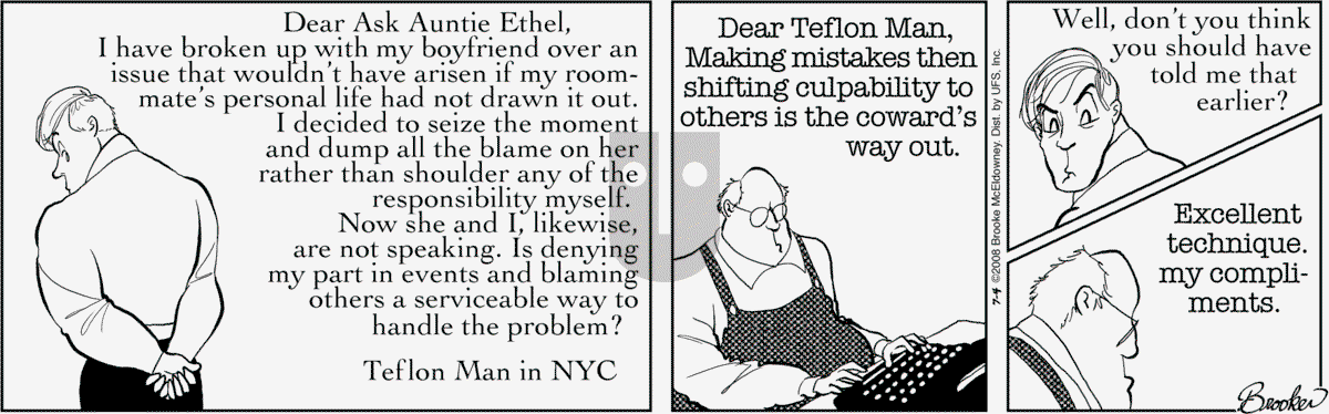 9 Chickweed Lane - Friday July 4, 2008 Comic Strip
