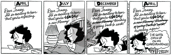 Baby Blues - Thursday April 15, 1999 Comic Strip