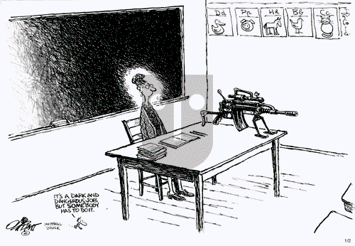 Pat Oliphant on Wednesday January 2, 2013 Comic Strip