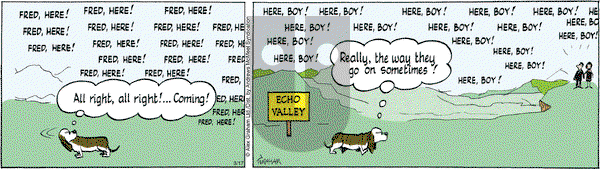 Fred Basset on Monday March 17, 2025 Comic Strip