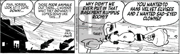 Over the Hedge - Tuesday July 22, 1997 Comic Strip