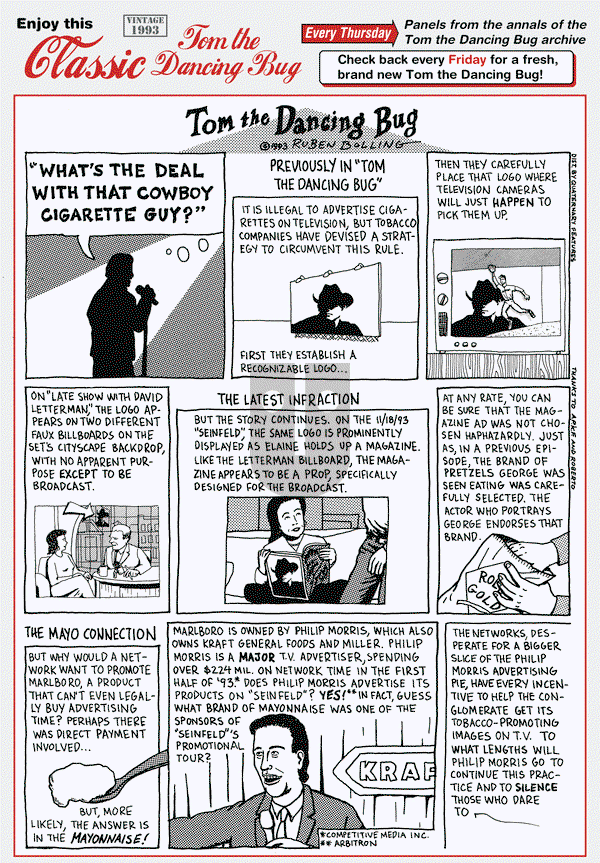 Tom the Dancing Bug on Thursday June 4, 2015 Comic Strip