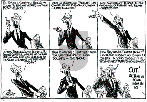 Pat Oliphant on Tuesday July 18, 2000 Comic Strip