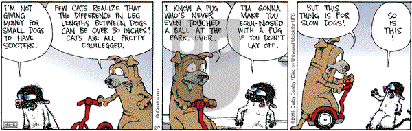 Get Fuzzy on Thursday February 7, 2013 Comic Strip
