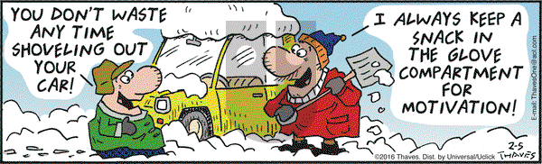Frank and Ernest on Friday February 5, 2016 Comic Strip