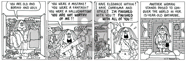 Cathy Classics on Thursday October 10, 1996 Comic Strip