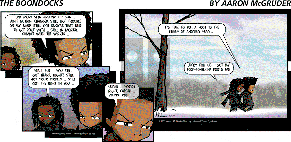 The Boondocks on Sunday August 2, 2009 Comic Strip
