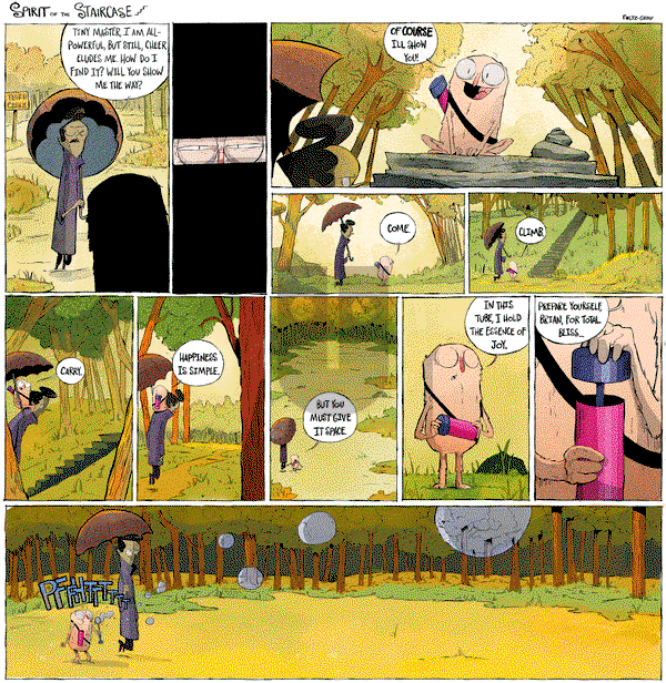 Spirit of the Staircase on Wednesday July 3, 2024 Comic Strip