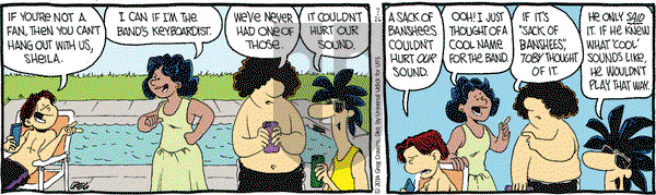 The Buckets on Saturday July 26, 2014 Comic Strip