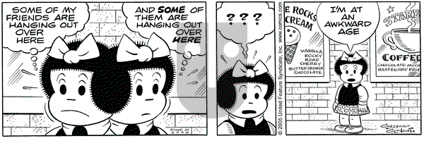 Nancy on Tuesday June 21, 2005 Comic Strip
