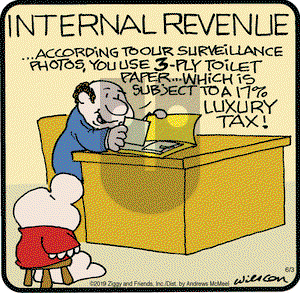Ziggy on Monday June 3, 2019 Comic Strip
