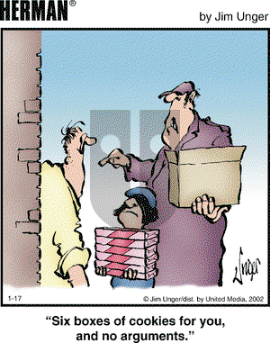 Herman on Thursday January 17, 2002 Comic Strip