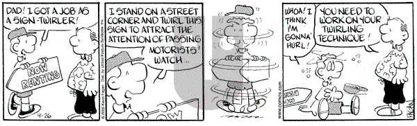 Drabble on Monday September 26, 2005 Comic Strip