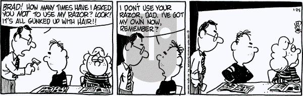 Luann on Monday January 25, 1988 Comic Strip