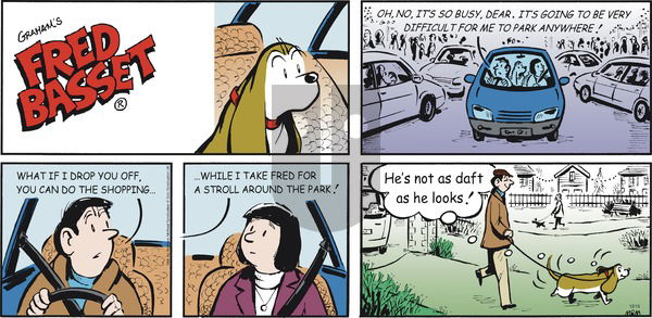 Fred Basset on Sunday December 15, 2019 Comic Strip