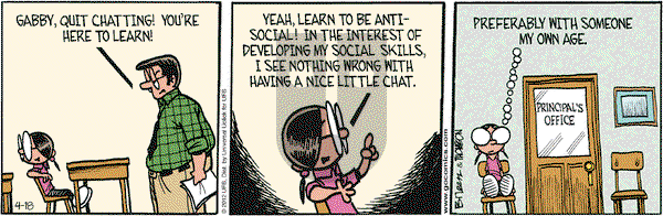 Grand Avenue on Wednesday April 18, 2012 Comic Strip