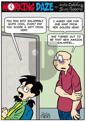 Working Daze on Tuesday September 9, 2025 Comic Strip