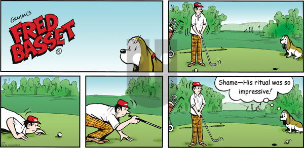 Fred Basset on Sunday June 19, 2011 Comic Strip