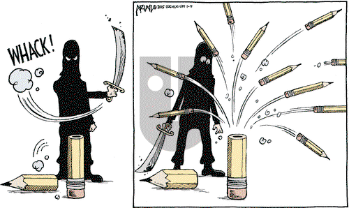 Robert Ariail on Friday January 9, 2015 Comic Strip
