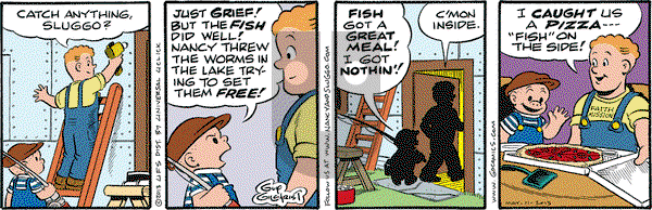 Nancy on Saturday May 11, 2013 Comic Strip