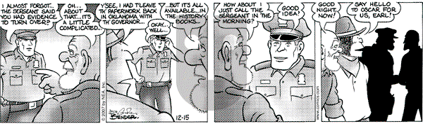 Alley Oop on Saturday December 15, 2007 Comic Strip