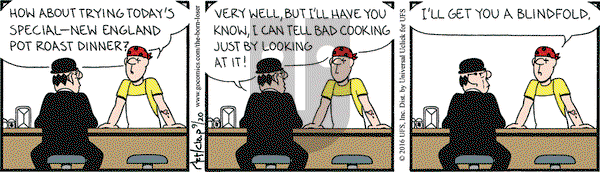 The Born Loser on Tuesday September 20, 2016 Comic Strip
