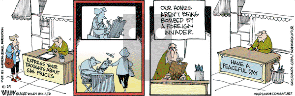 Non Sequitur - Friday April 29, 2022 Comic Strip