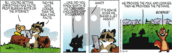 Over the Hedge on Tuesday December 11, 2018 Comic Strip