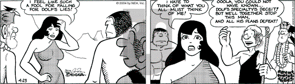 Alley Oop on Friday April 23, 2004 Comic Strip