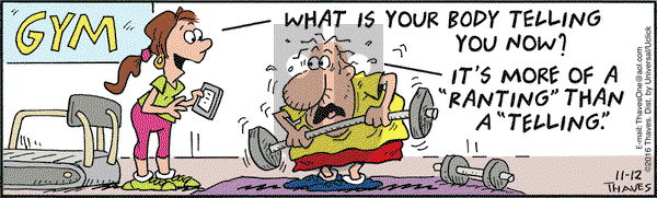 Frank and Ernest on Saturday November 12, 2016 Comic Strip