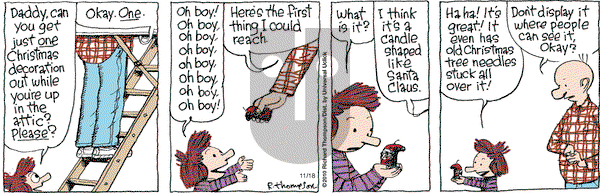 Cul de Sac on Thursday November 18, 2010 Comic Strip