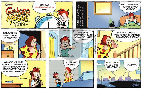 Ginger Meggs on Sunday April 20, 2025 Comic Strip