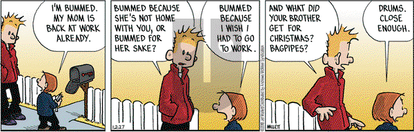 Frazz on Thursday December 27, 2018 Comic Strip