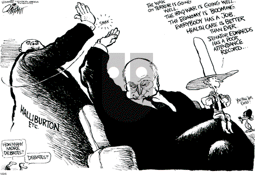 Pat Oliphant on Wednesday October 6, 2004 Comic Strip