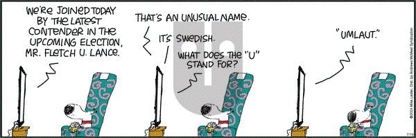 Mike du Jour - Friday July 19, 2024 Comic Strip